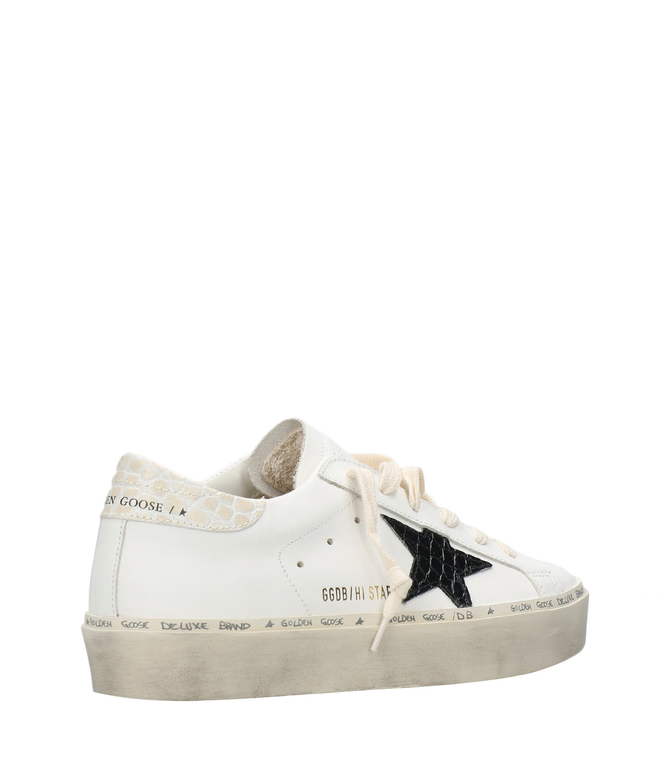 Golden Goose | White, Black and Ivory Sneakers