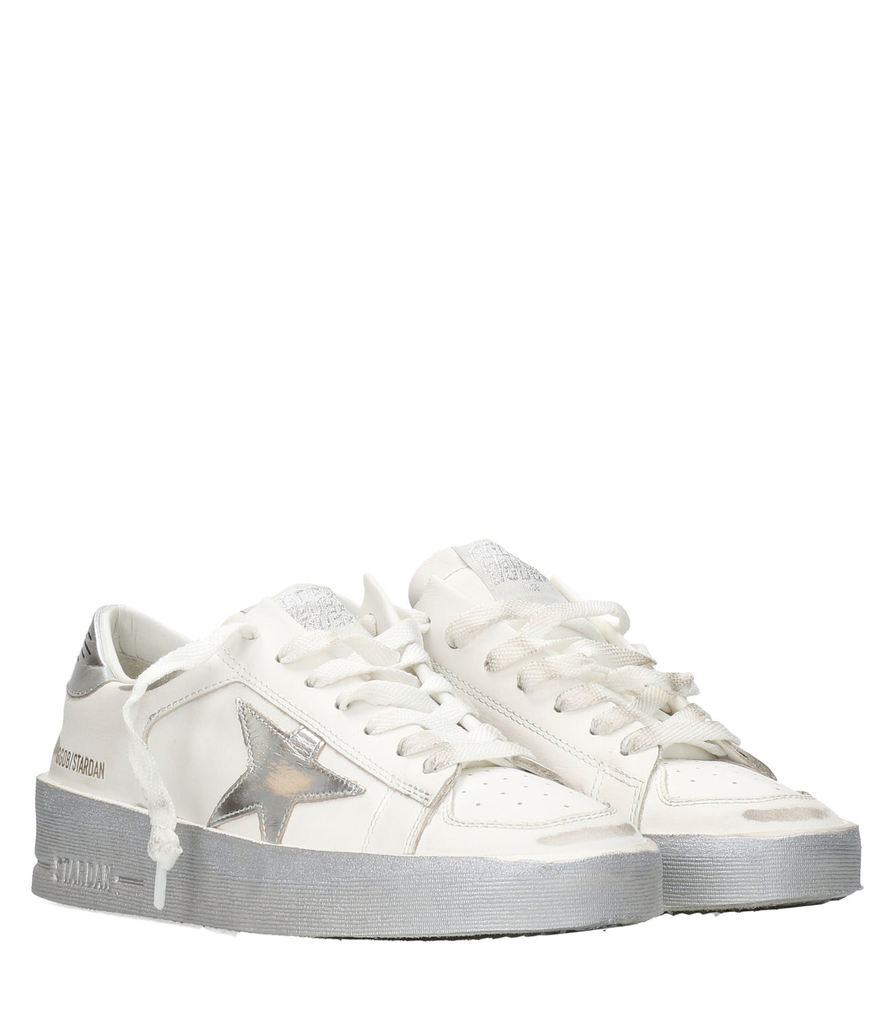 Golden Goose | Stardan Sneakers White and Silver