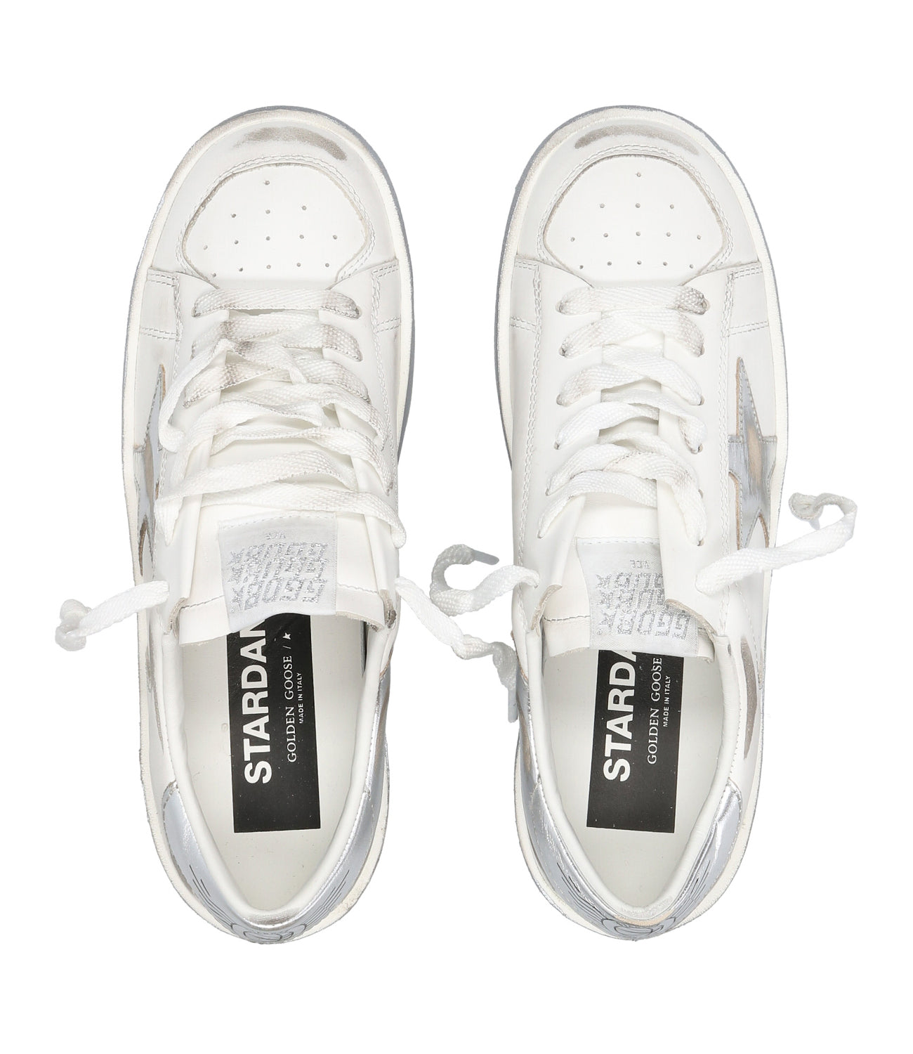 Golden Goose | Stardan Sneakers White and Silver