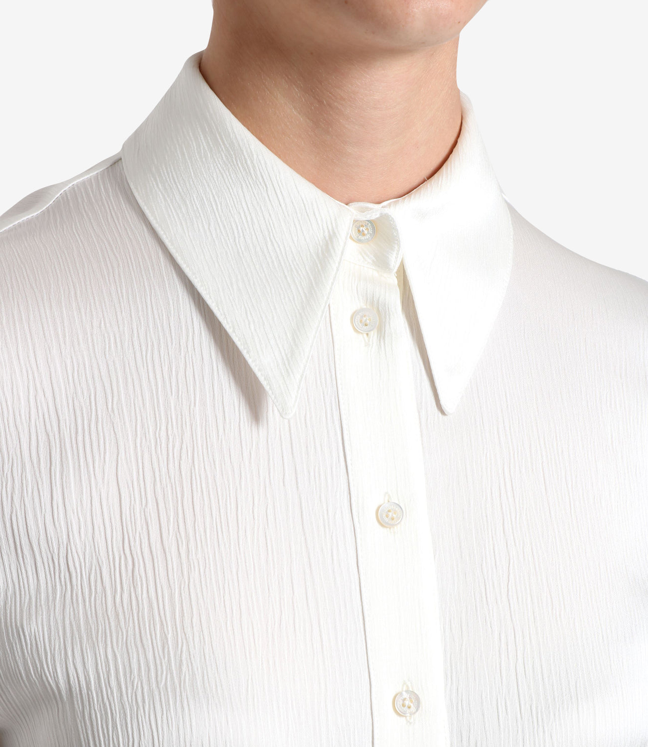 Golden Goose | Camicia Jorney W'S Shirt Slim Pergamena