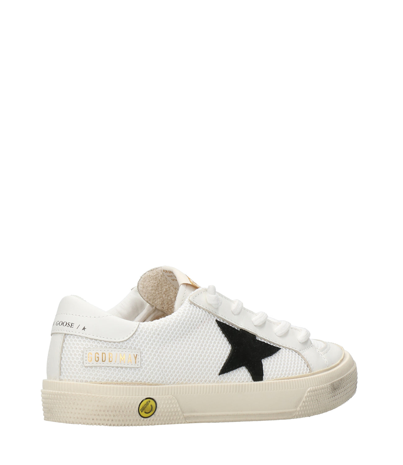 Golden Goose Kids | Sneakers May Bianco+Nero
