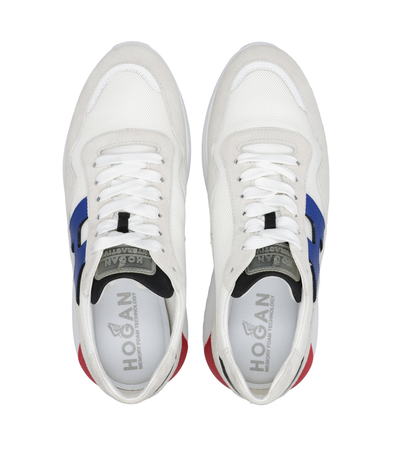 Hogan | Sneakers Interactive 3 Lace-up H White, Grey and Blue