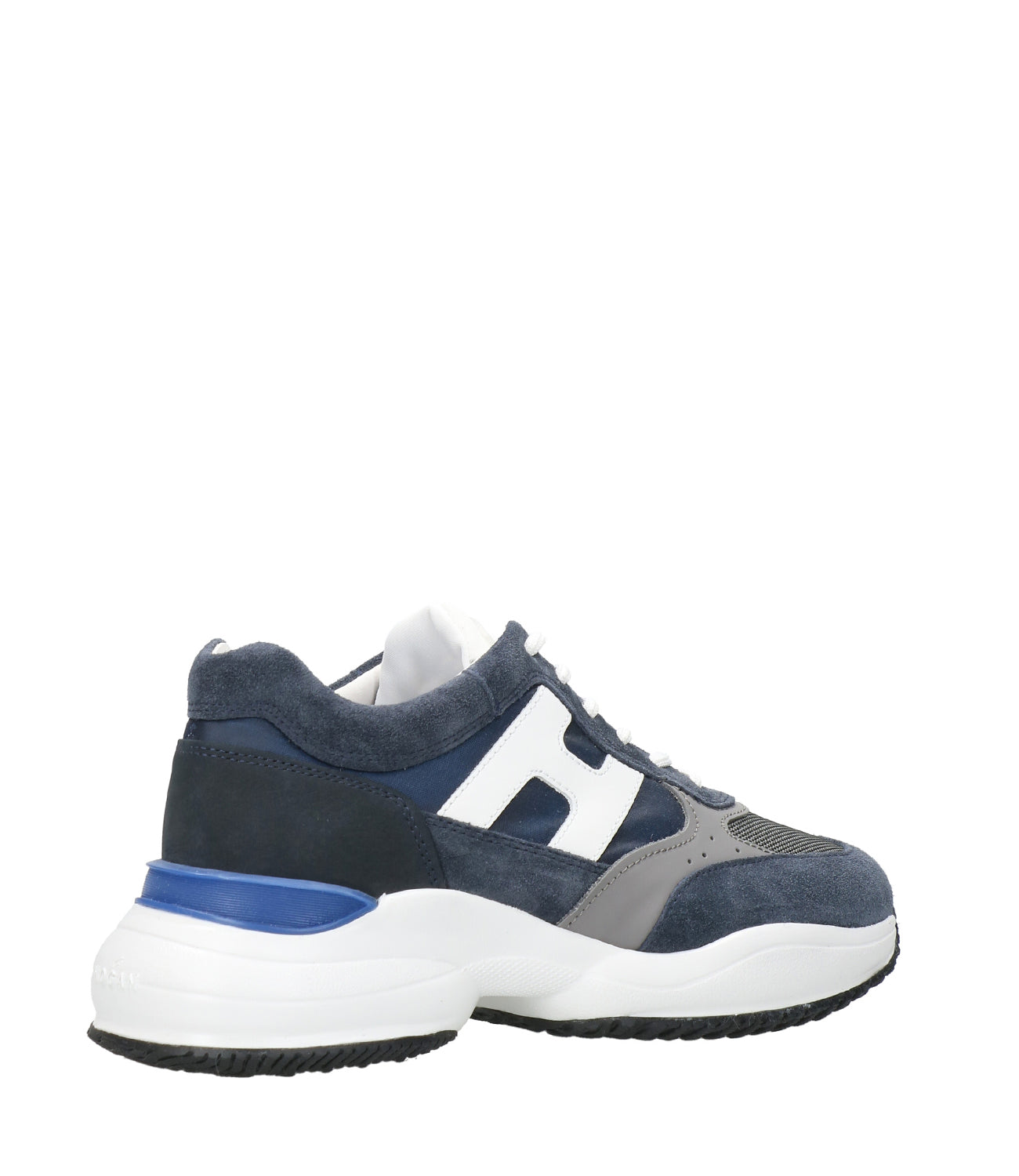 Hogan | Sneakers Interaction Lace-up Blue and White