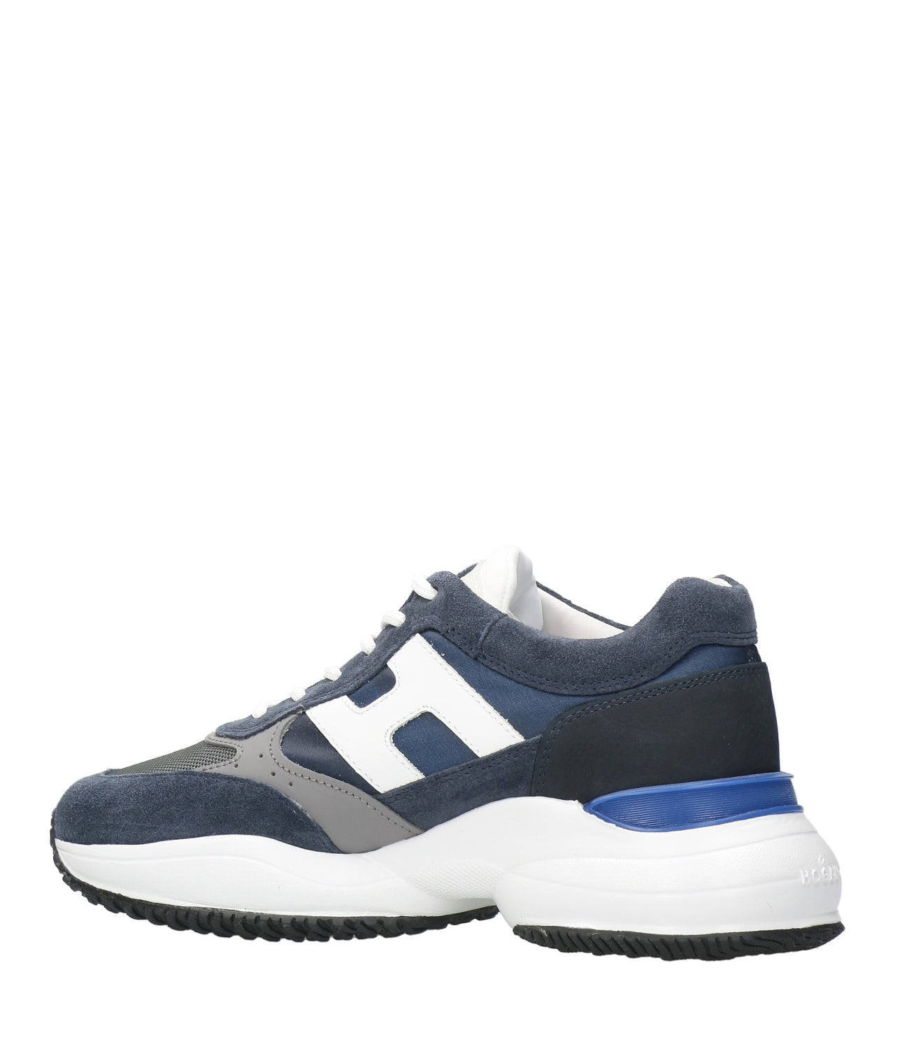 Hogan | Sneakers Interaction Lace-up Blue and White