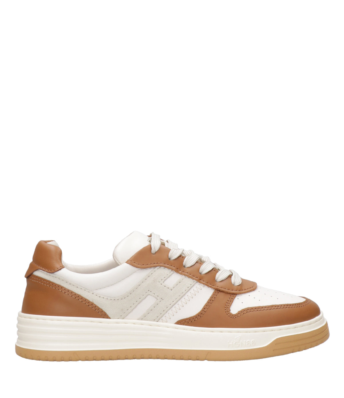 Hogan | Sneakers H630 White and Brown