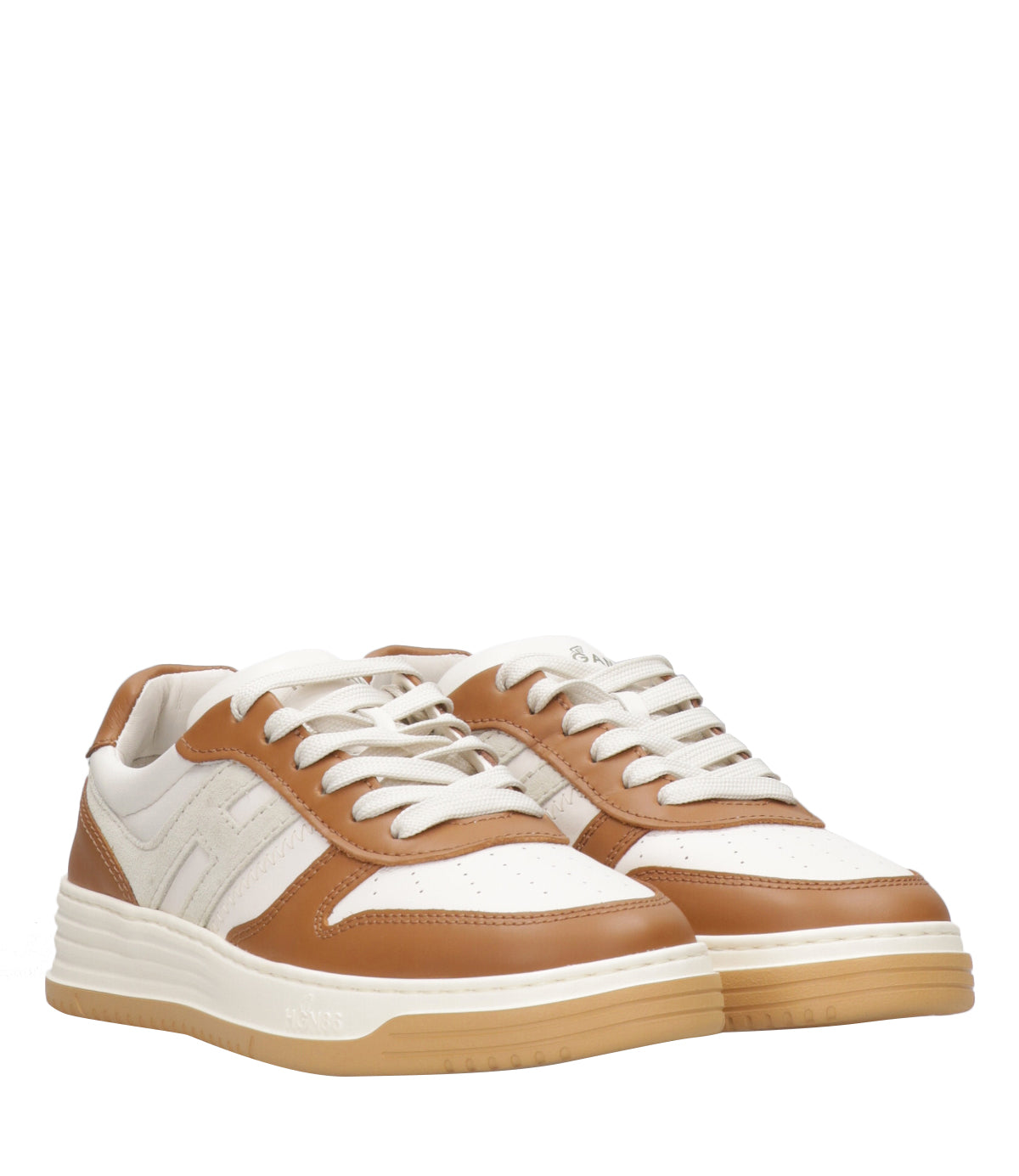 Hogan | Sneakers H630 Bianco e Marrone