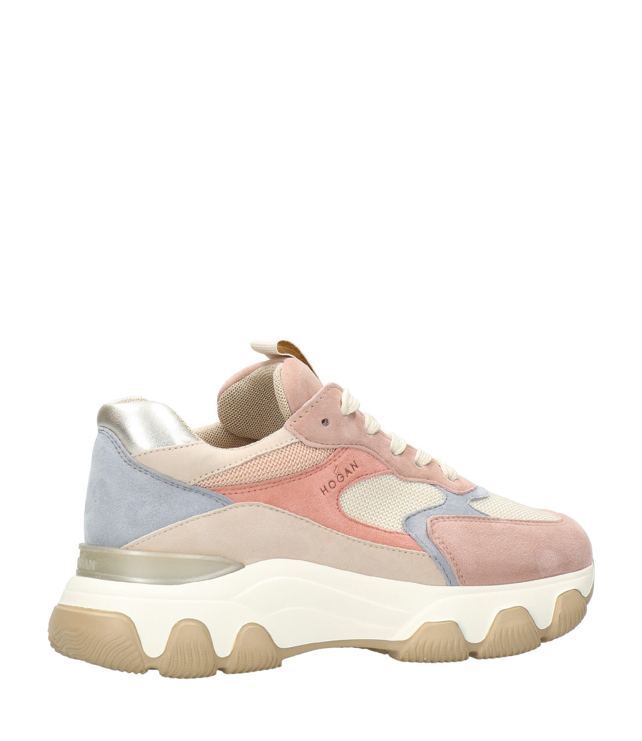 Hogan | Hyperactive Sneakers Beige and Pink