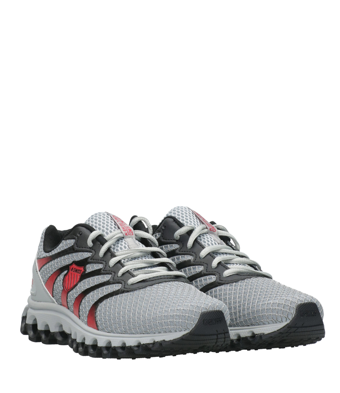 K-Swiss | Sneakers Tubes 200 Grey, Black and Red