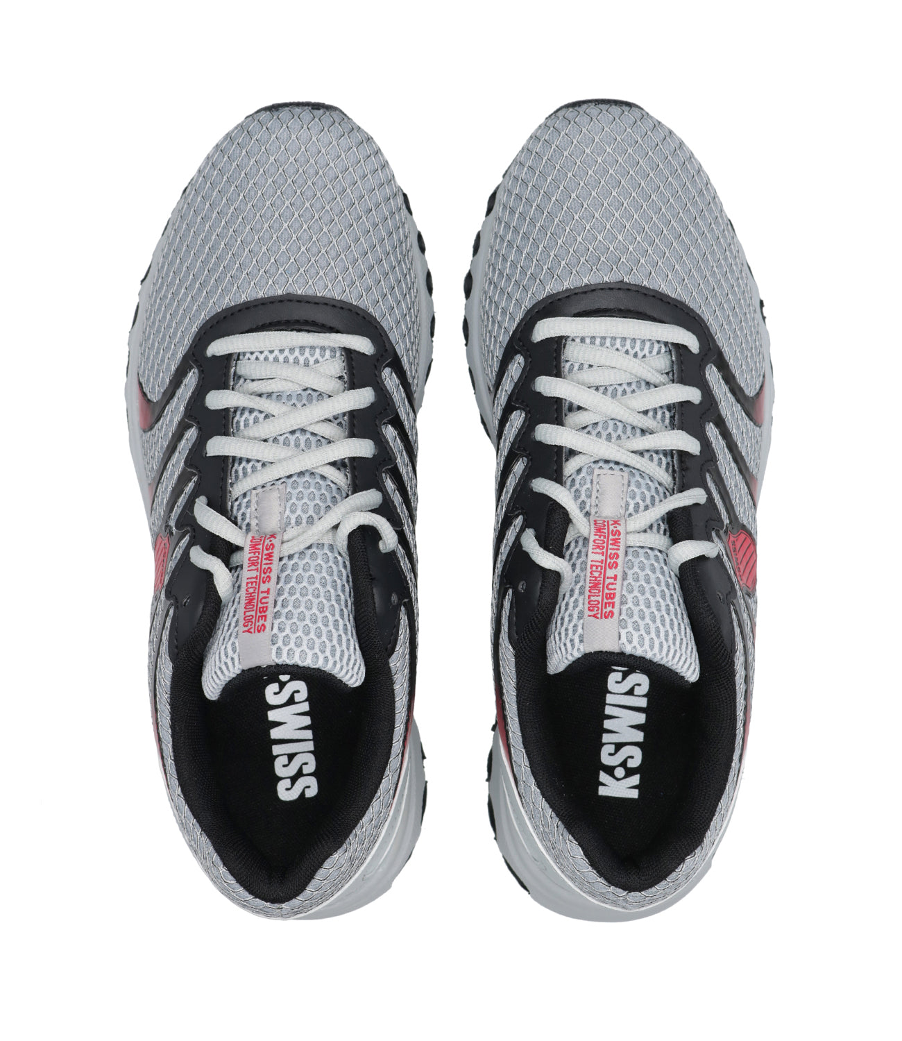 K-Swiss | Sneakers Tubes 200 Grey, Black and Red