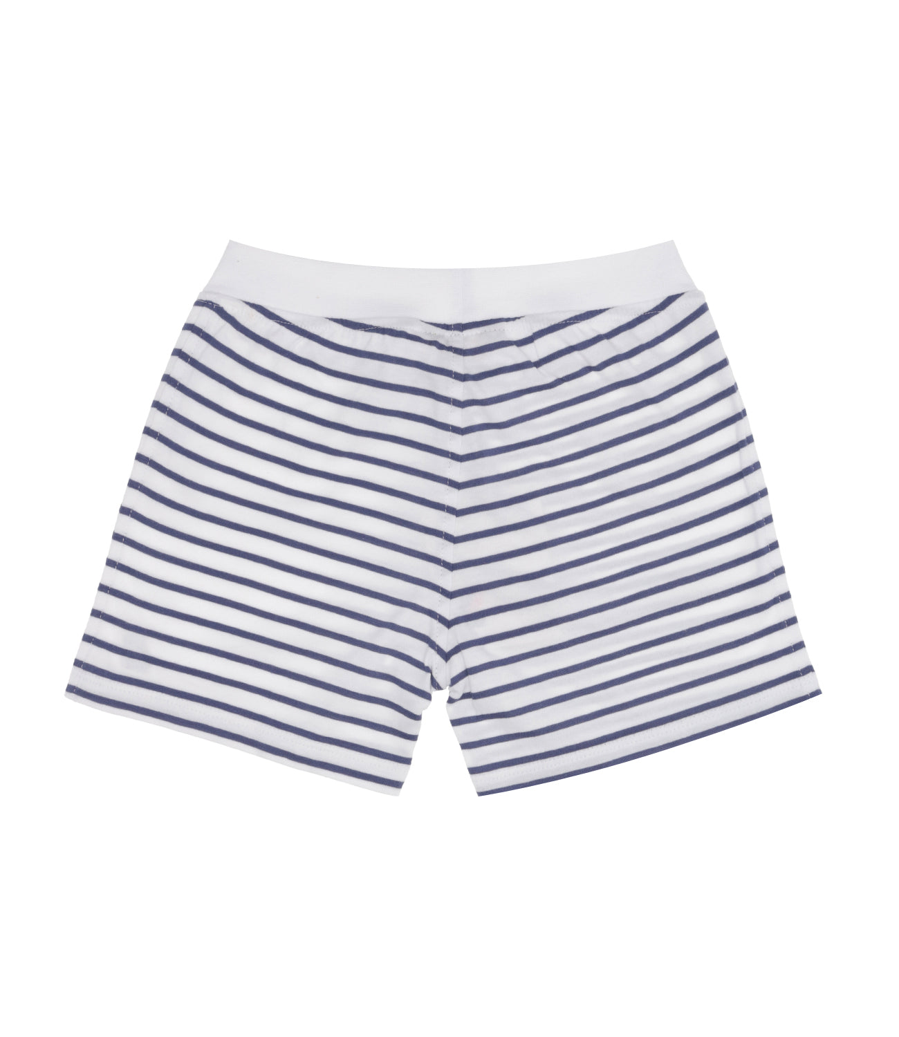 K-Way Kids | Shorts E. Noisette Stripes White and Blue