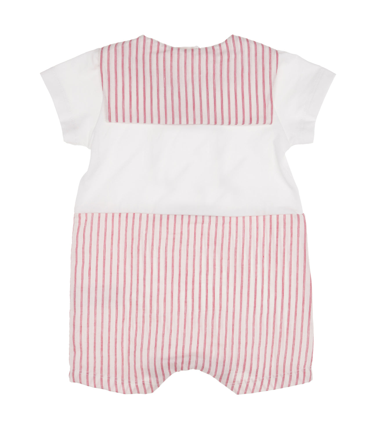 Lalalù | Red and White Romper