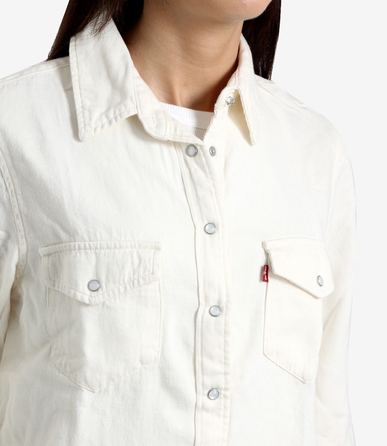 Levis | Essential Western Shirt White
