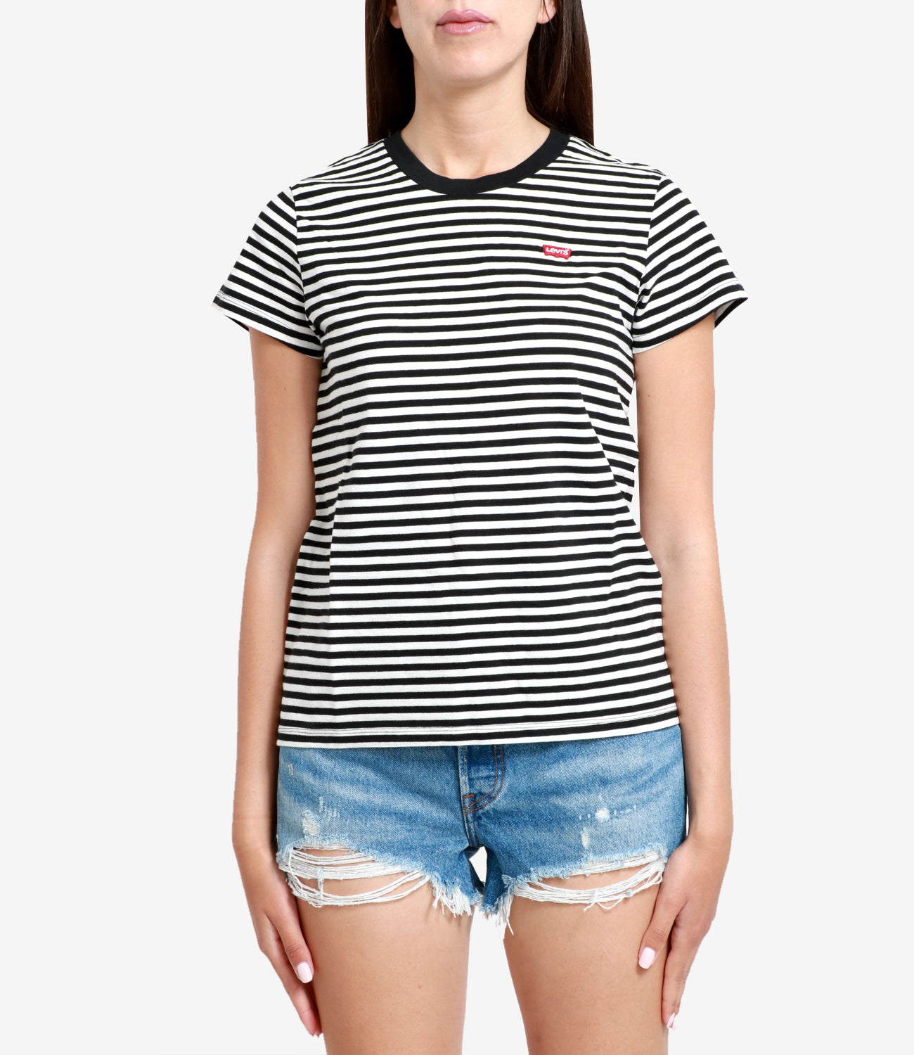 Levis | T-Shirt Perfect Tee Raita Stripe Black