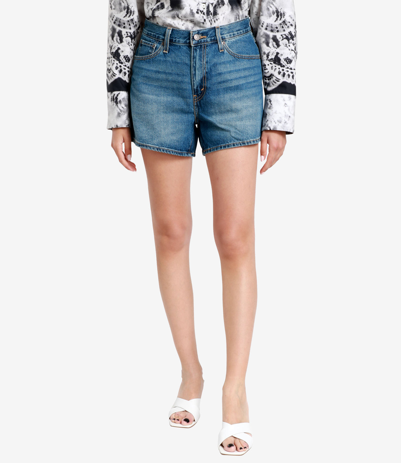 Levis | Shorts 80S Mom Shorts Blu Scuro