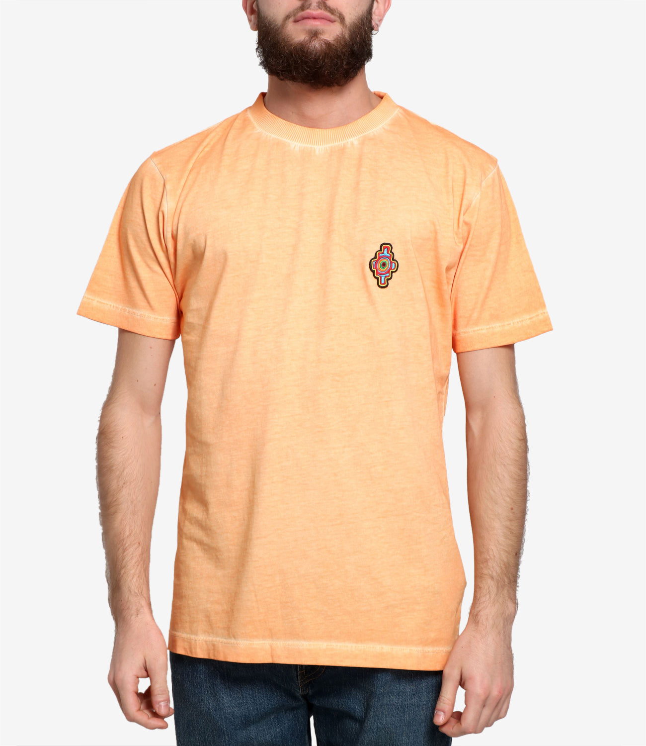 Marcelo Burlon | Sunset Cross T-Shirt Orange and Red