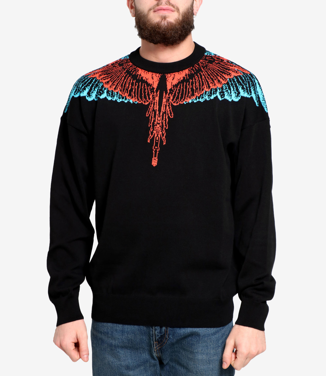 Marcelo Burlon | Icon Wings Black and Red Jersey