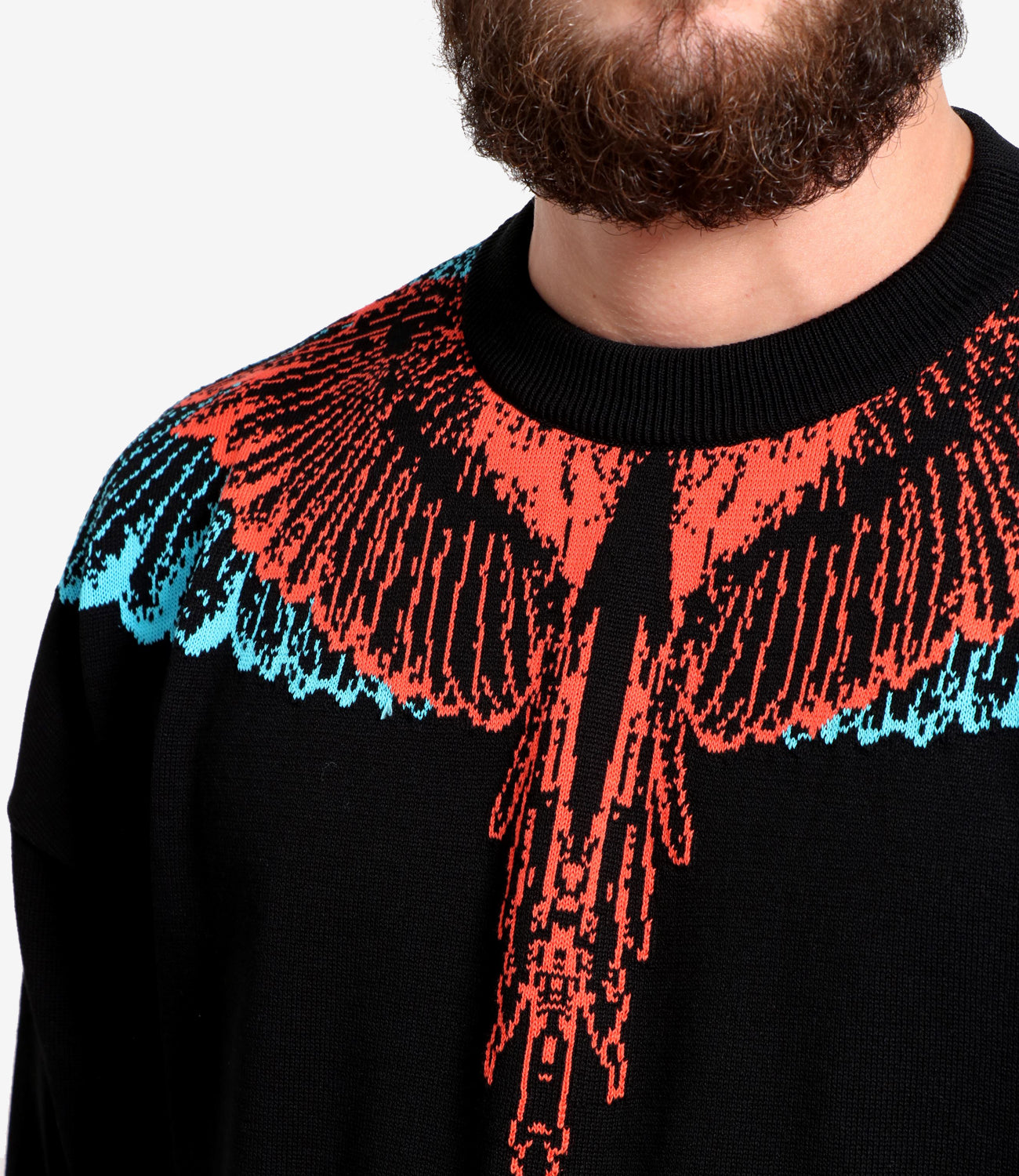 Marcelo Burlon | Icon Wings Black and Red Jersey