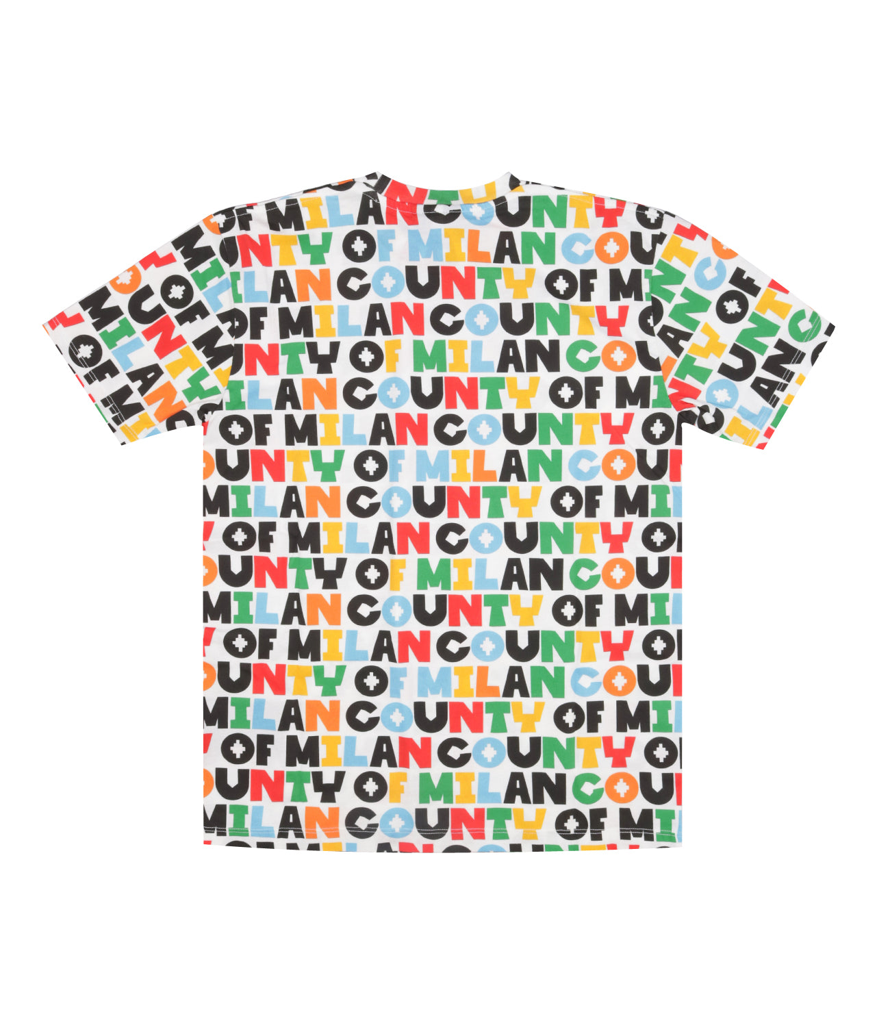 Marcelo Burlon Kids | T-Shirt Aop Com Bianco e Multicolor