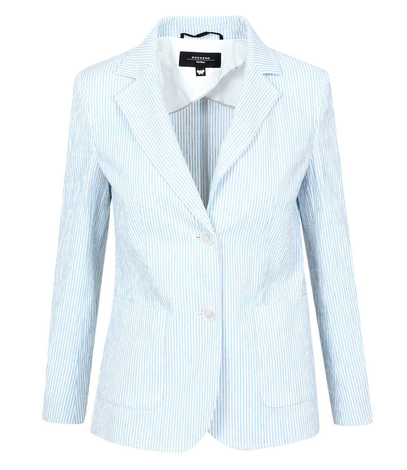 Max Mara Weekend | Blazer Wing White and Light Blue