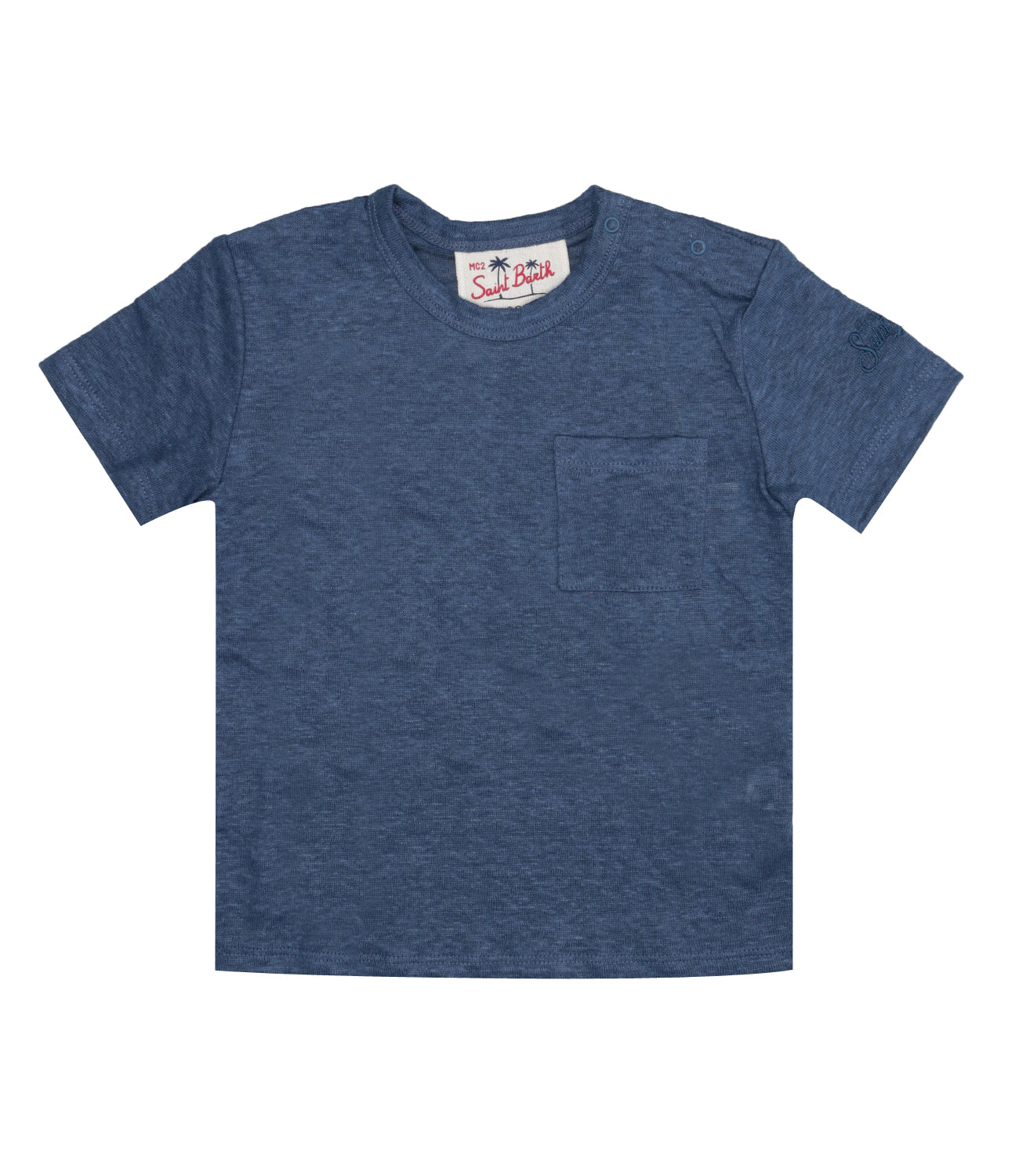 MC2 Saint Barth Kids | Navy Blue T-Shirt