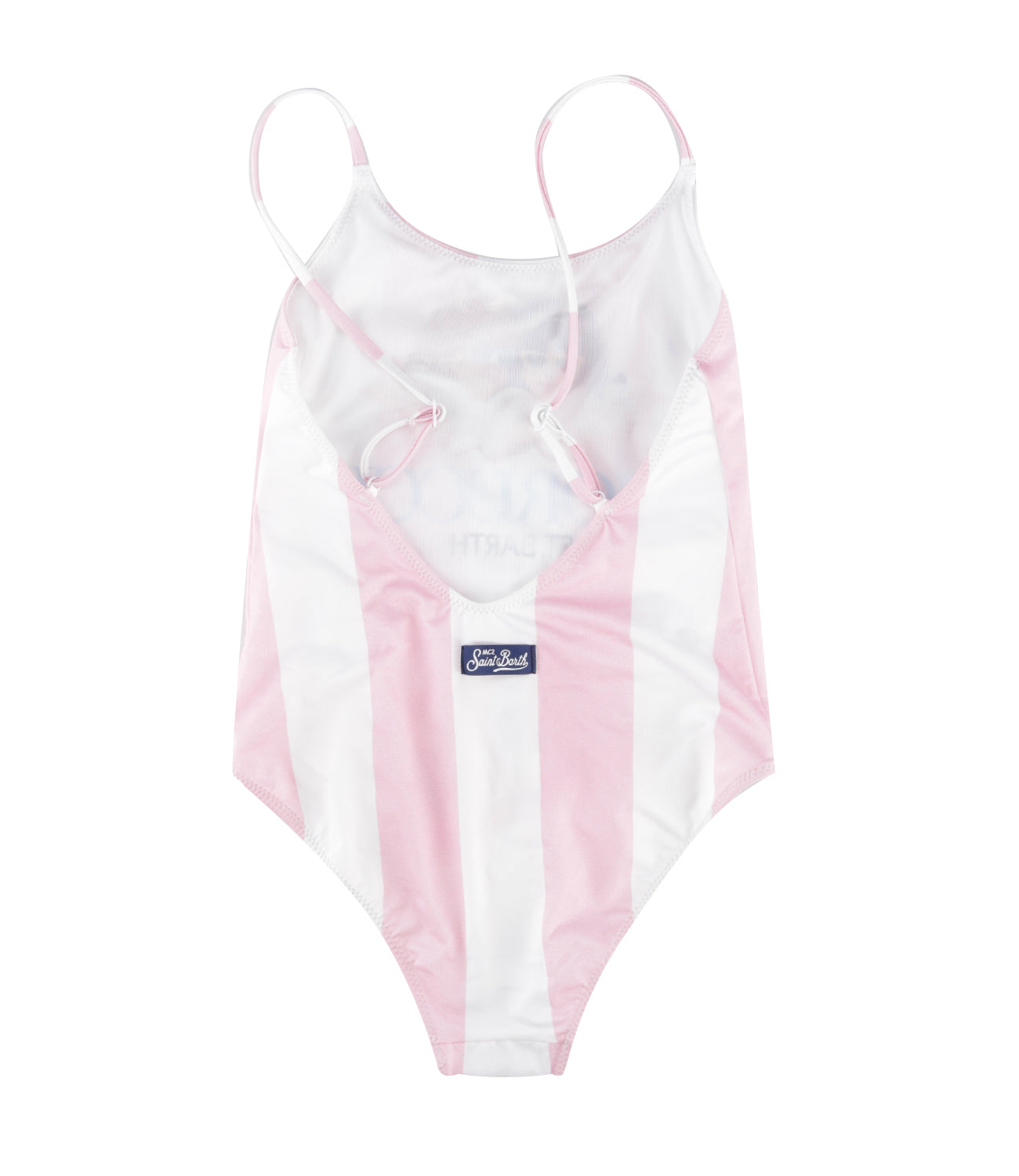 MC2 Saint Barth Kids | Pink and White Bikini Swimsuit