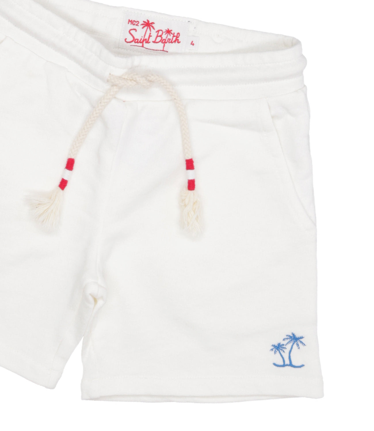 MC2 Saint Barth | White Sport Bermuda Shorts