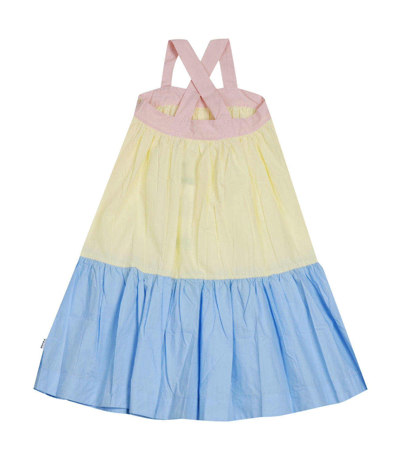 Molo | Yellow and Light Blue Calipsa Dress