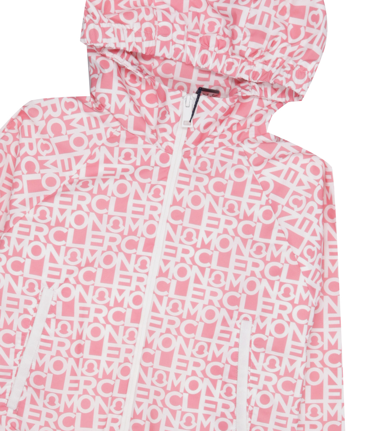 Moncler Junior | Alose Jacket White and Pink