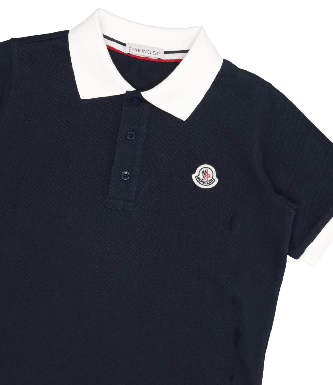 Moncler Junior | Polo Blue and White