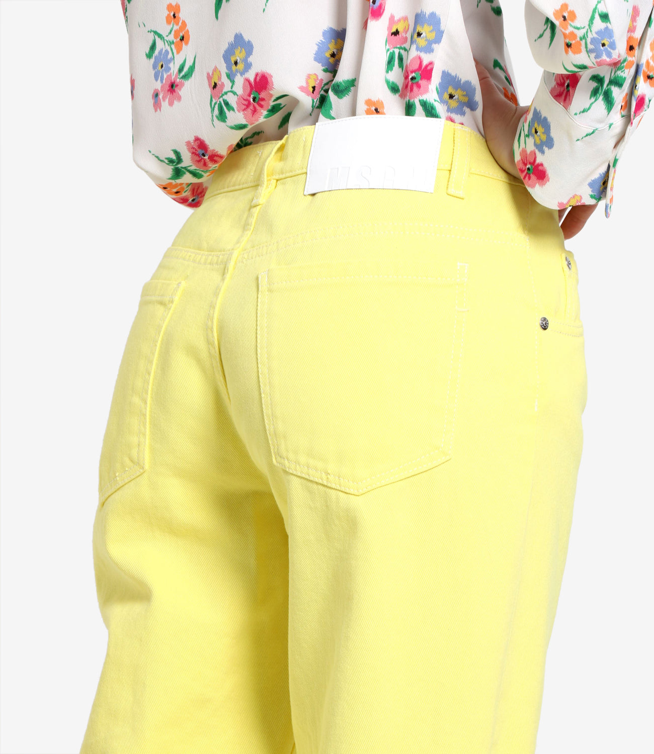 MSGM | Yellow Trousers