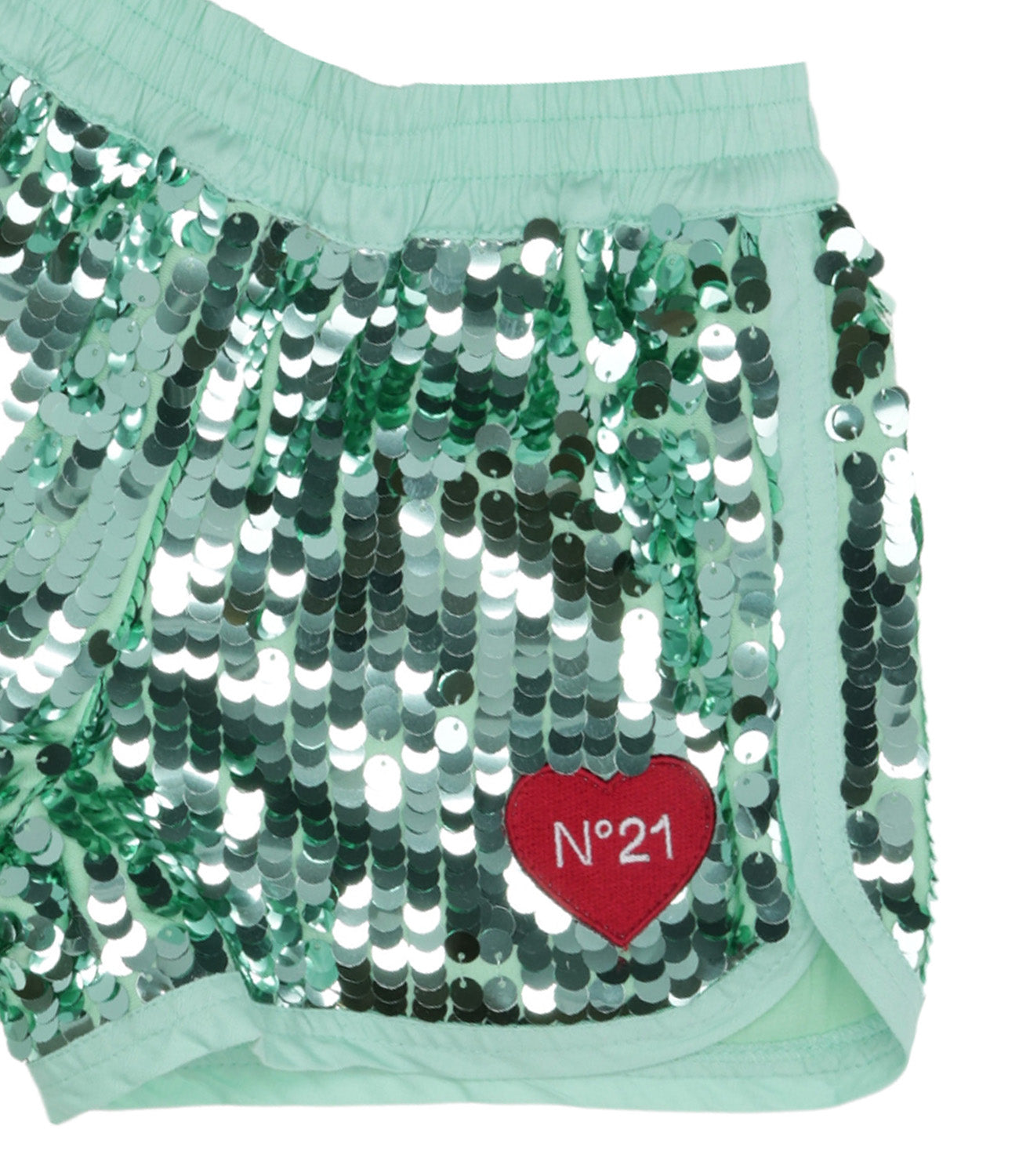 N 21 Kids | Shorts Verde acqua