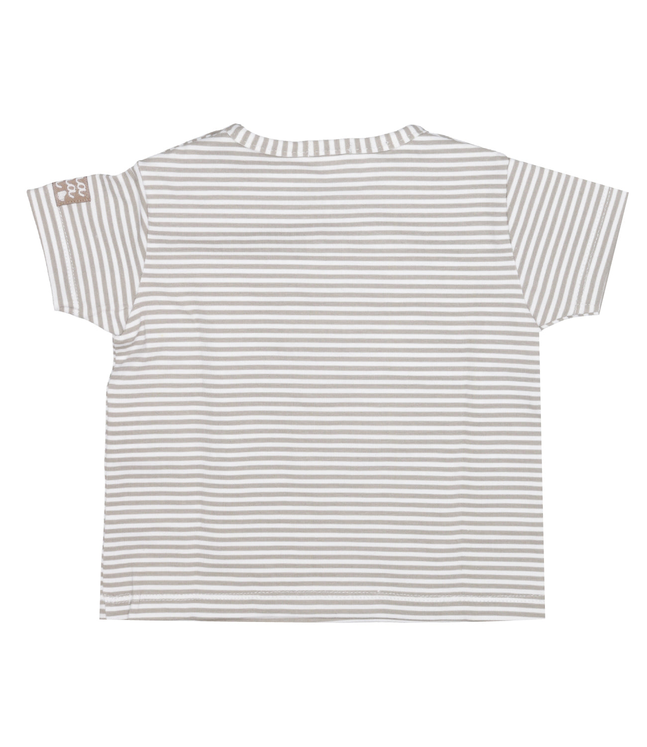 Nanan | Beige and White T-Shirt