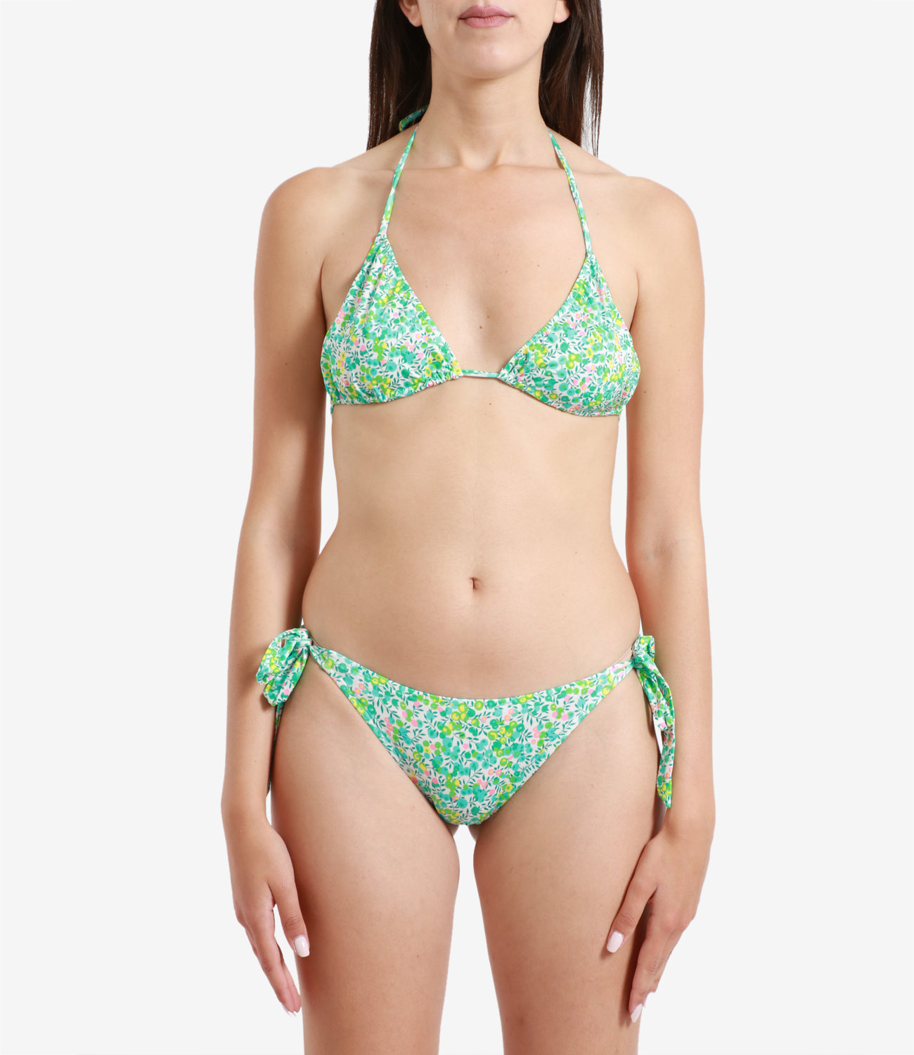 Red Fish Beachwear | Green Bikini Swimsuit