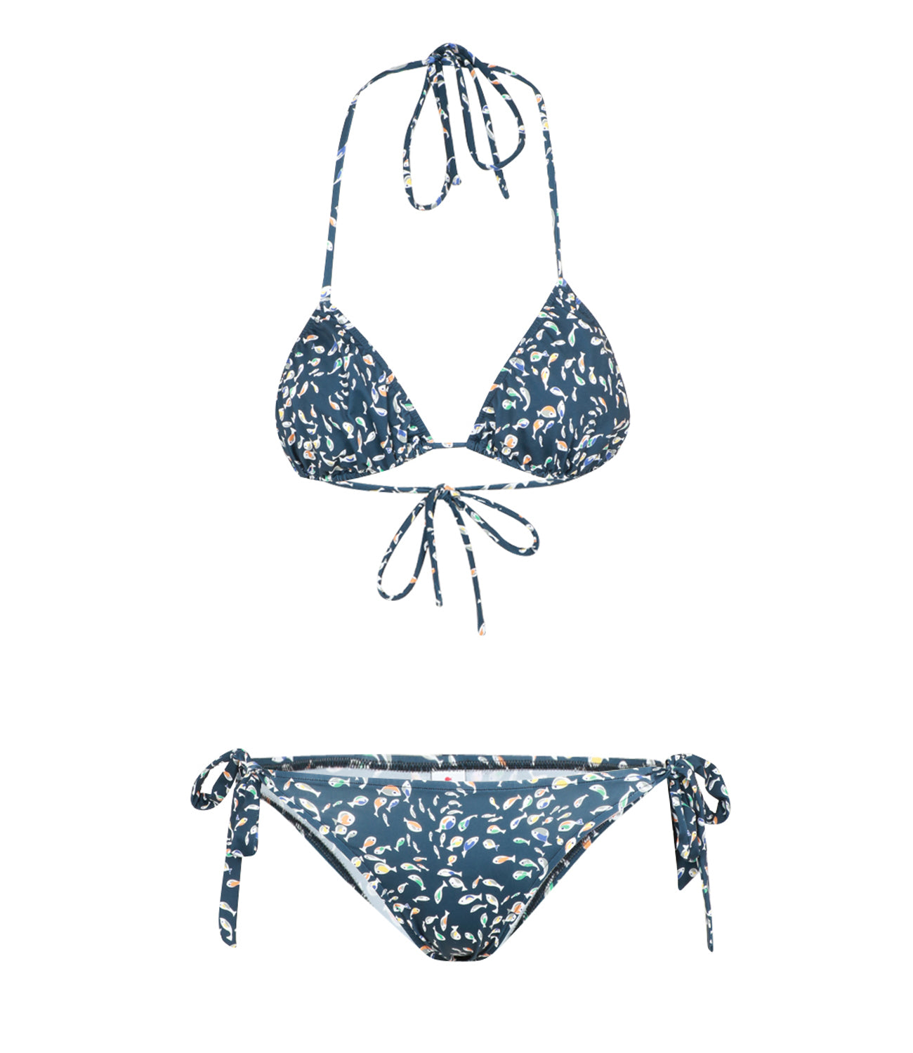 Red Fish Beachwear | Blue Bikini Swimsuit