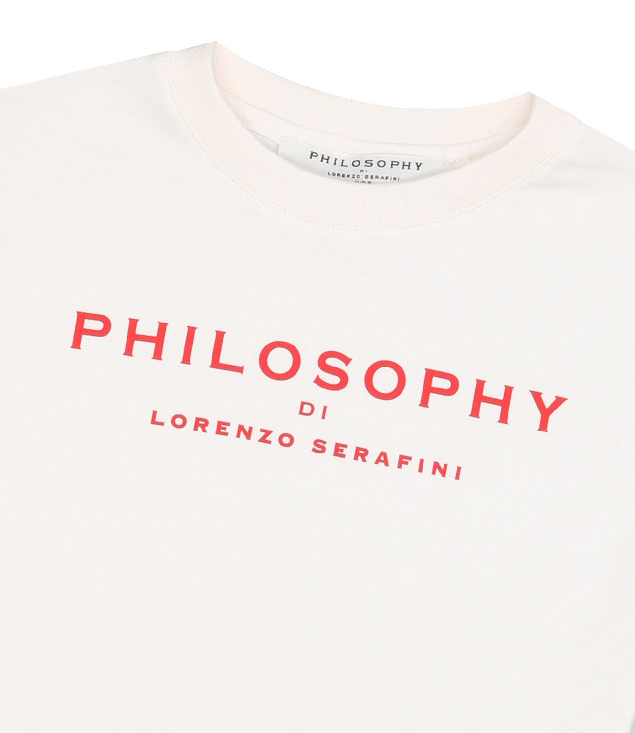 Philosophy di Lorenzo Serafini Kids | Ivory T-Shirt