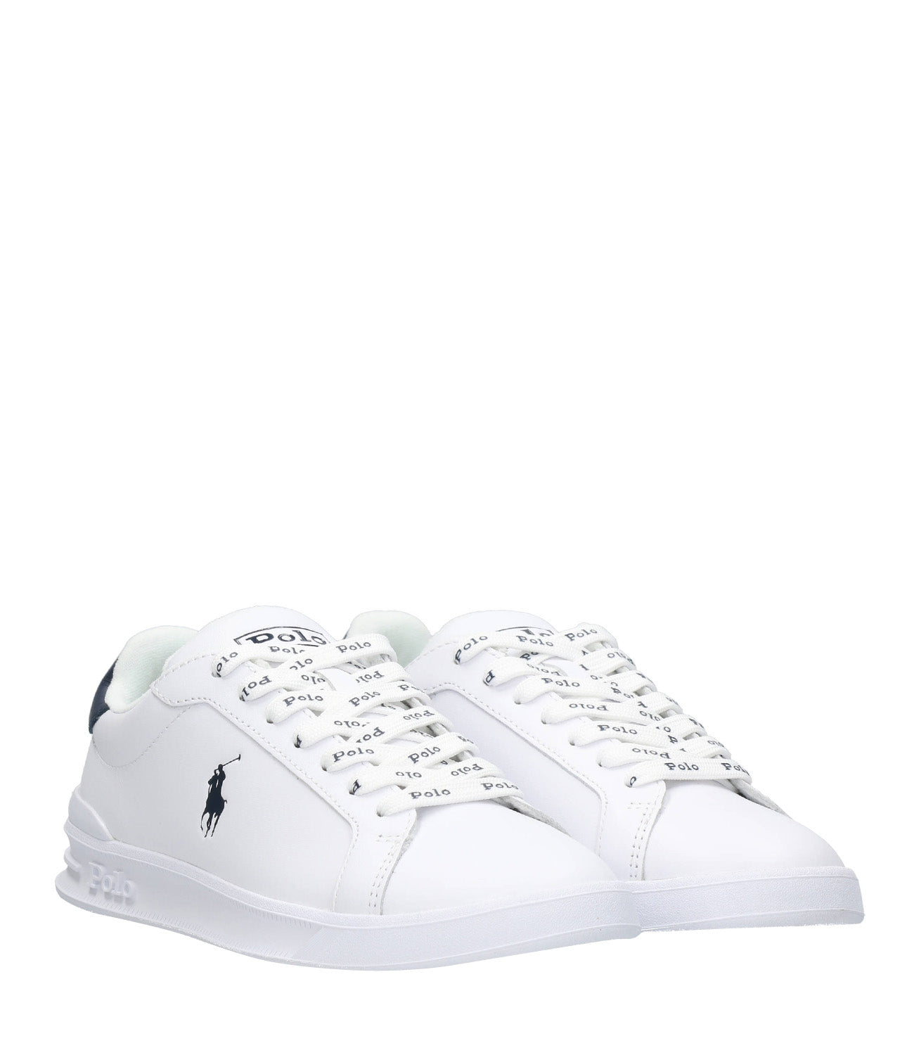 Polo Ralph Lauren | Heritage Court II Sneaker White and Navy Blue