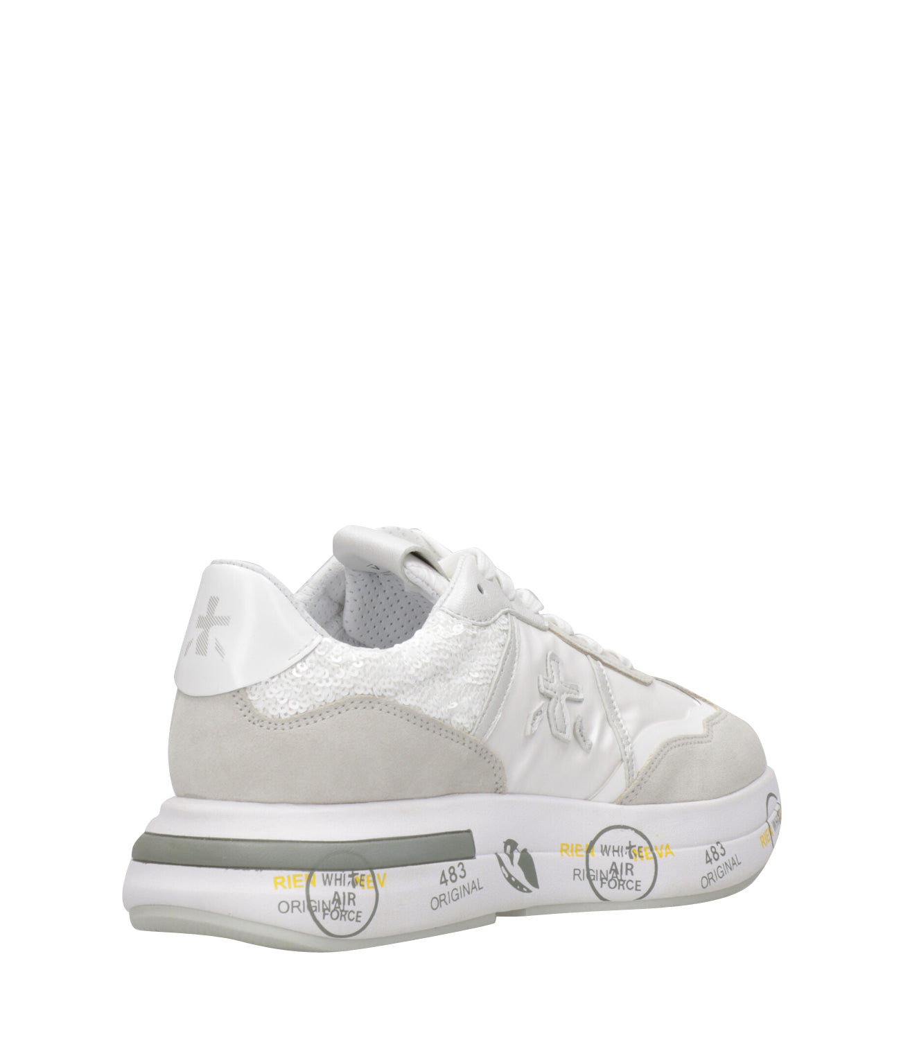 Premiata | Sneakers Cassie 6346 Bianco e Grigio