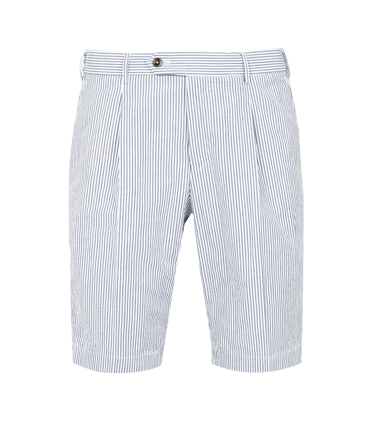 PT Torino | Blue and White Bermuda Shorts