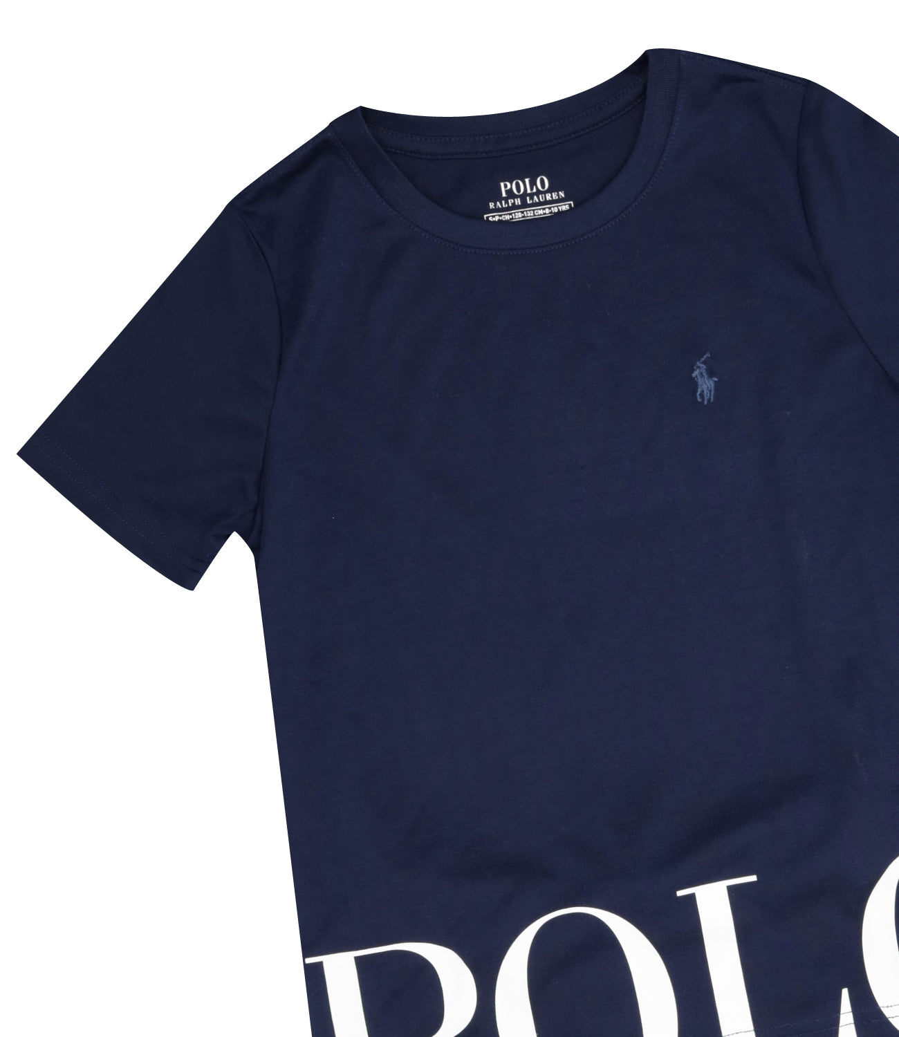 Ralph Lauren Childrenswear | Navy Blue T-Shirt and Bermuda Shorts Set