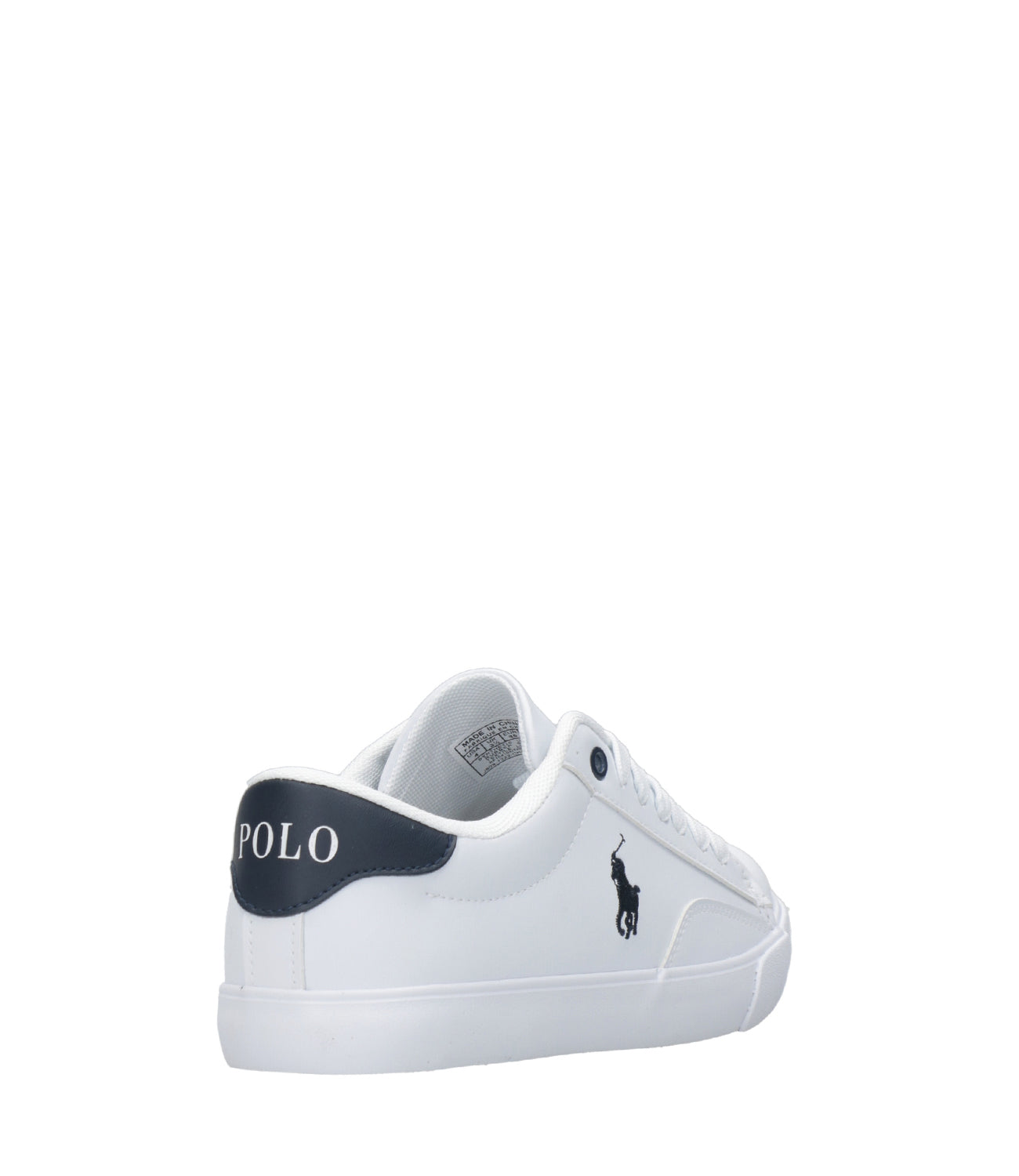 Ralph Lauren Childrenswear | Sneakers Theron V Bianco e Blu Navy