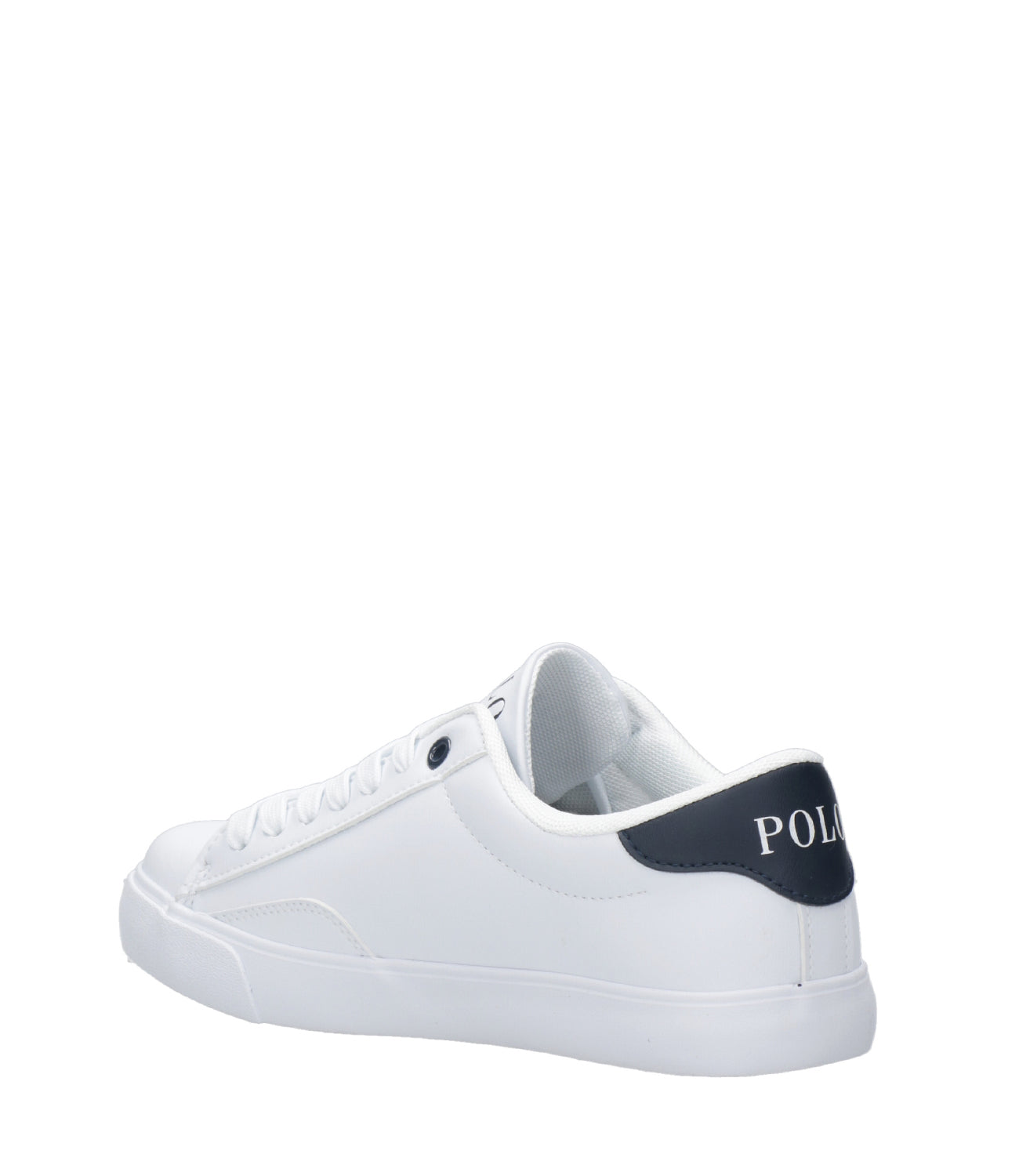 Ralph Lauren Childrenswear | Sneakers Theron V Bianco e Blu Navy