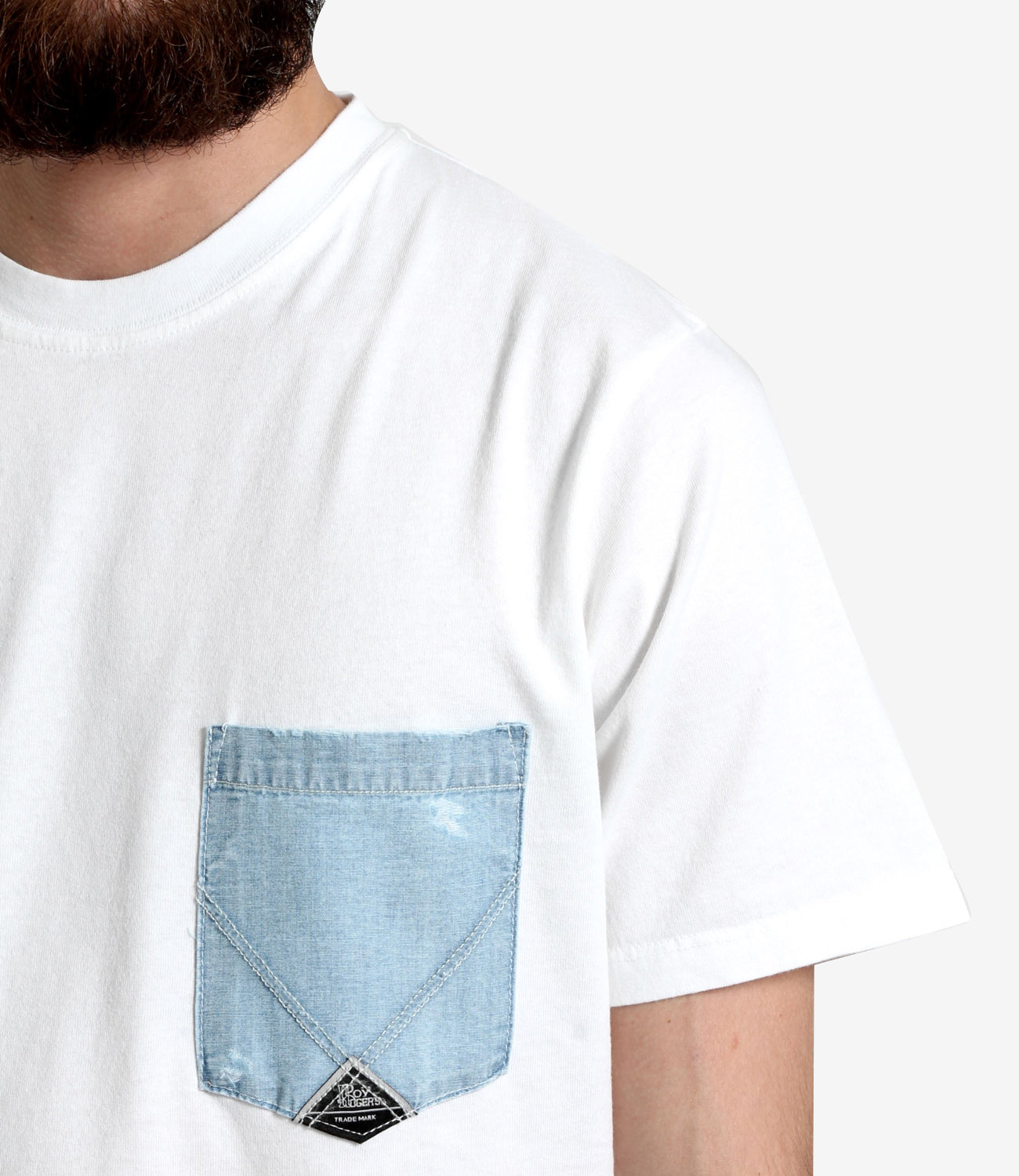 Roy Roger's | T-Shirt Pocket White