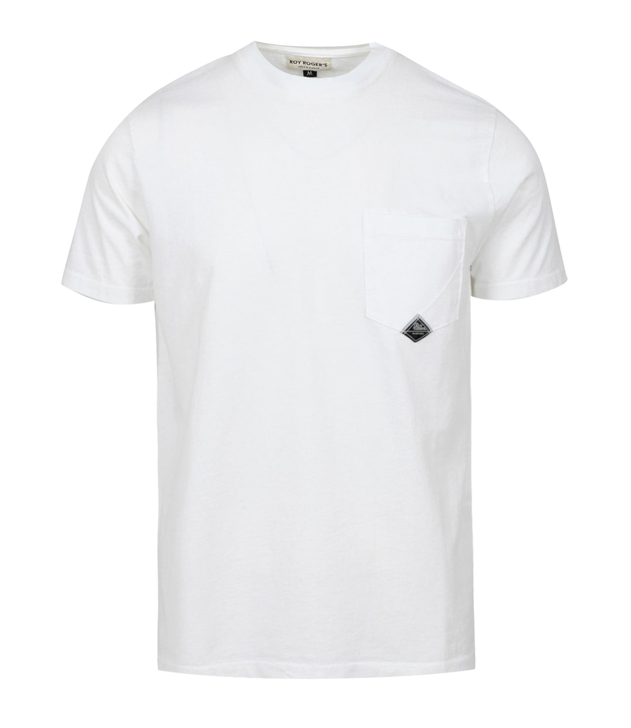 Roy Roger's | T-Shirt Pocket Bianca