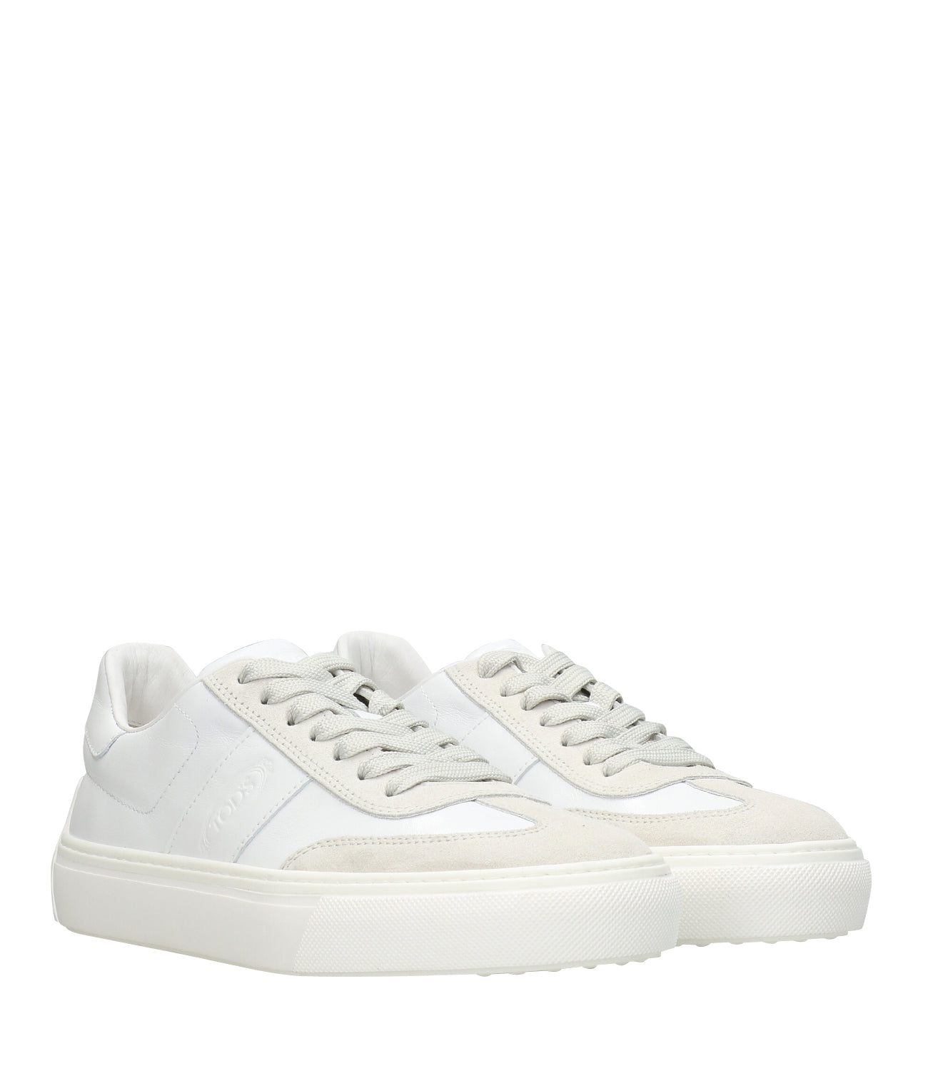 Tod's | Sneakers Allacc. Bass Cass. Casual White and Ecru