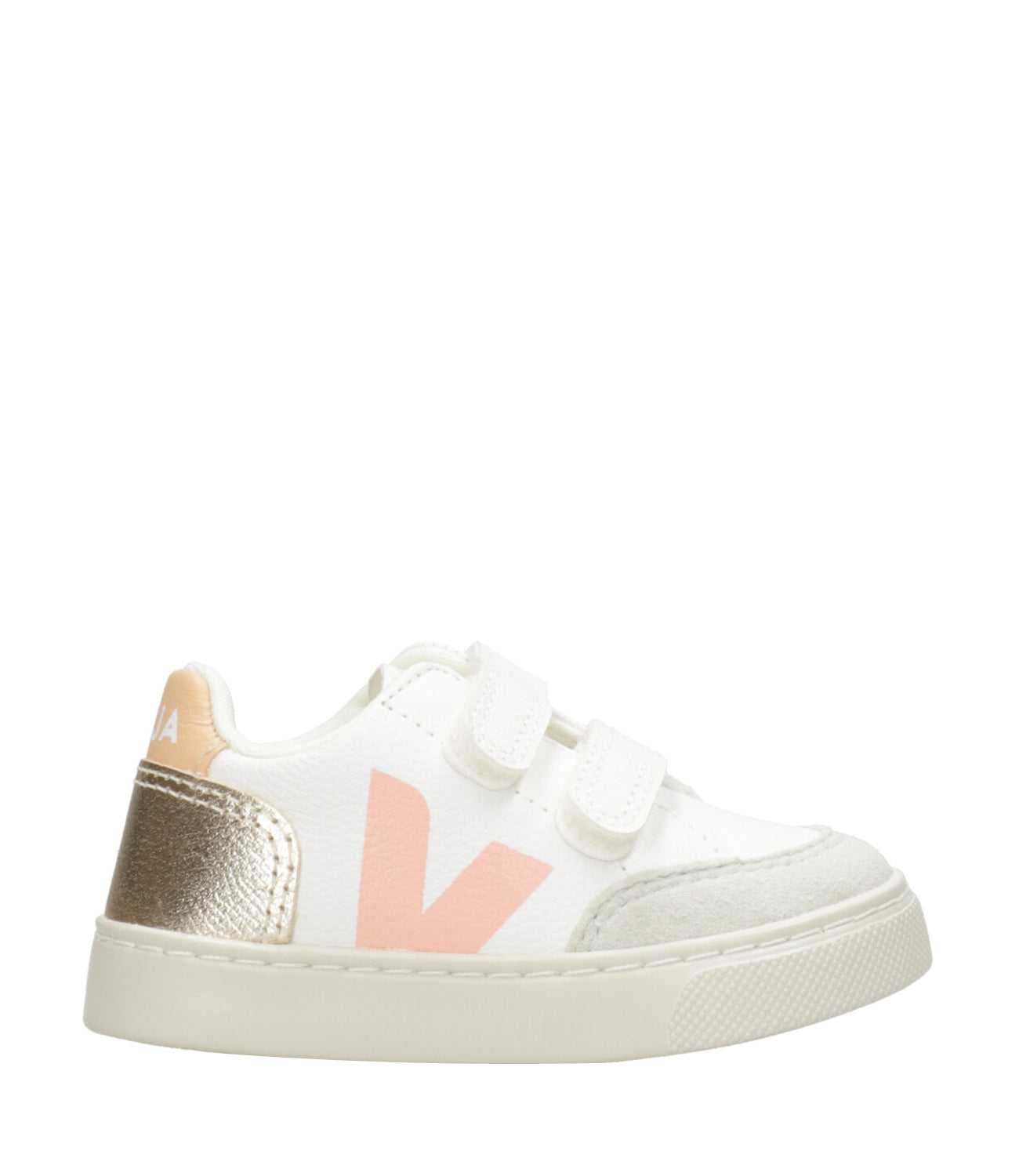 Veja Kids | Sneakers V-12 White+Pink+Platinum