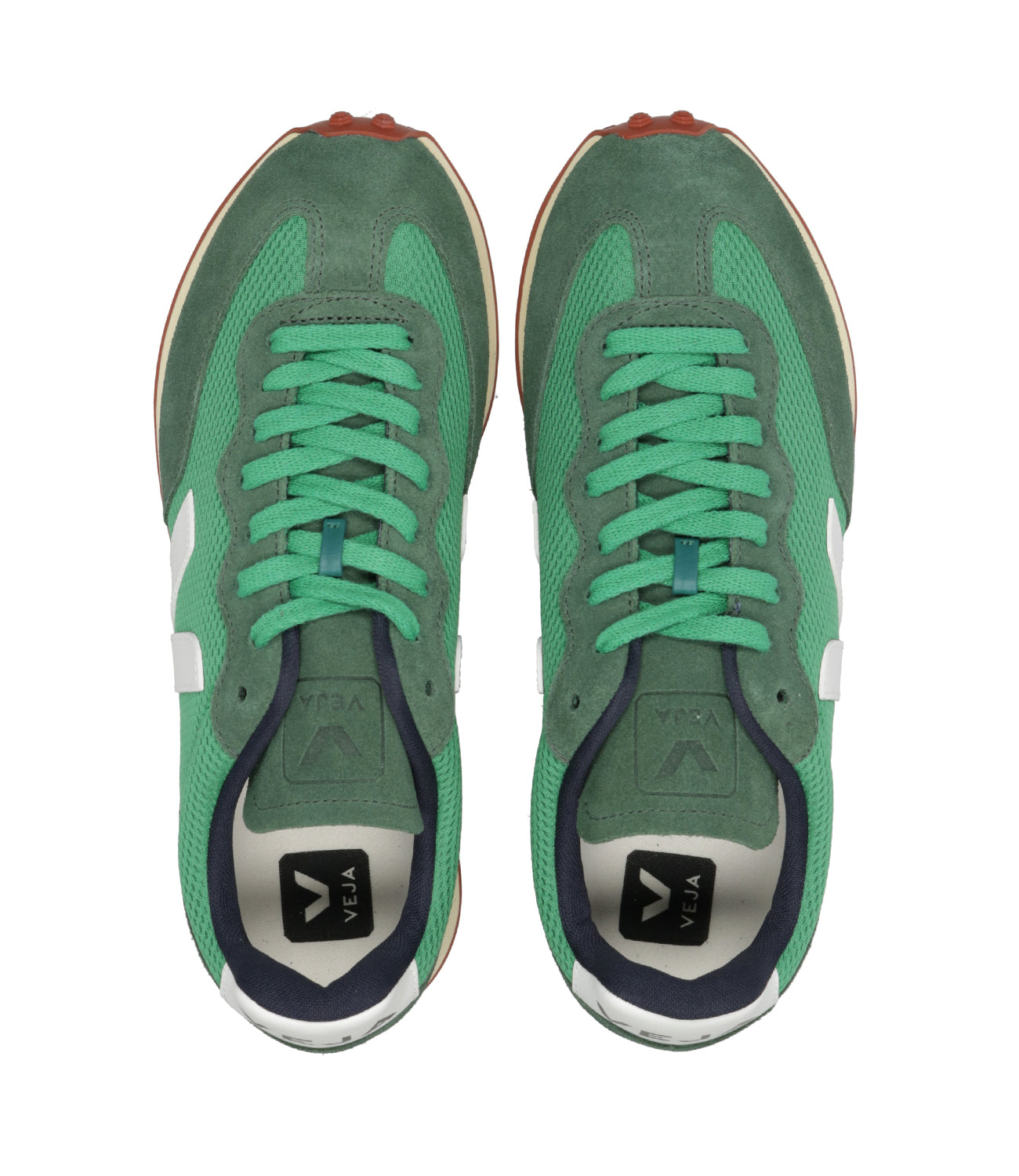 Sneakers Green+White
