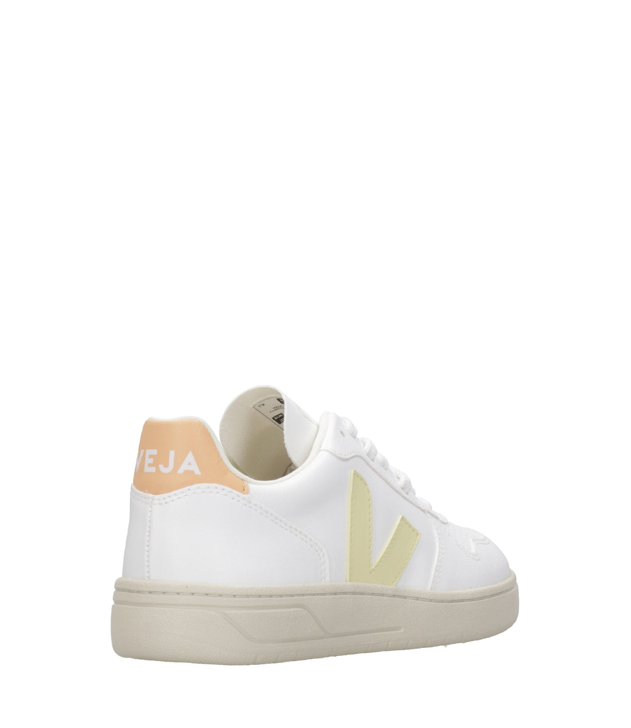 Veja | Sneakers V-10 White and Peach