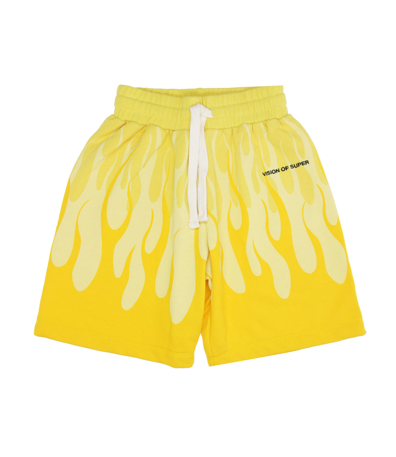 Vision of Super Kids | Yellow Sport Bermuda Shorts