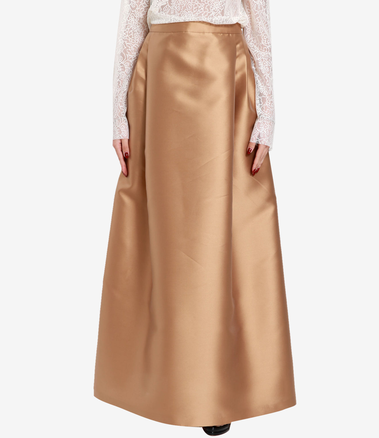 Alberta Ferretti | Antique Gold Skirt