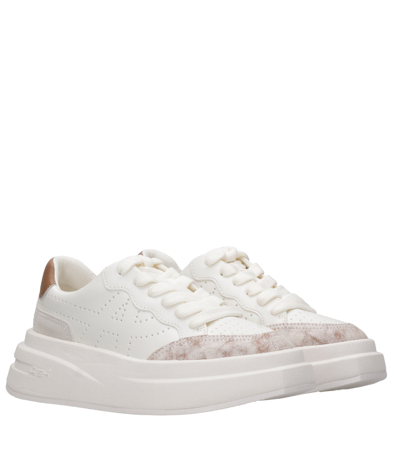Ash Sport | White and Leather Sneakers